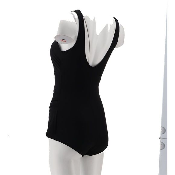 Kim Gravel x Swimsuits All Sarong Front 1Pc Suit Onyx A4819062 - Picture 4 of 9